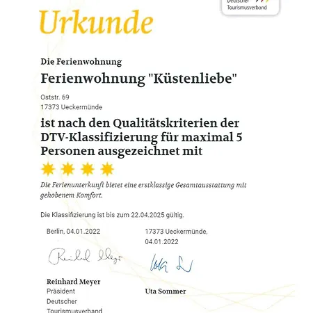 Apartment Küstenliebe *